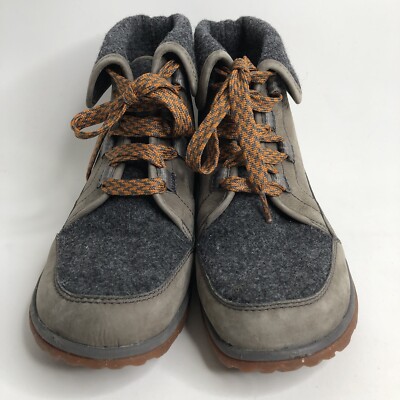 Chaco Barbary Hiking Boots Womens Size Nickel Gray Shoes