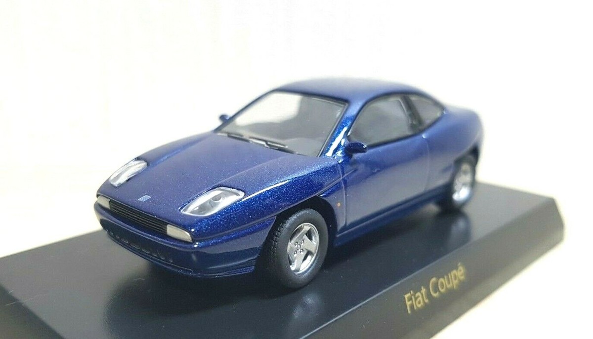 1/64 Kyosho FIAT COUPE BLUE diecast car model | eBay