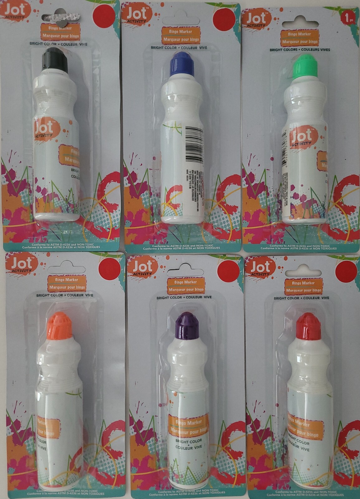 Bingo Daubers Poster Markers 2.8 Oz 1 Ct/Pk, SELECT:  Color