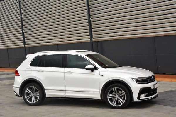 Maxton Design Seitenschweller Ansatz (Paar) Passend FüR Vw Tiguan R-Line Mk2 Sch-image