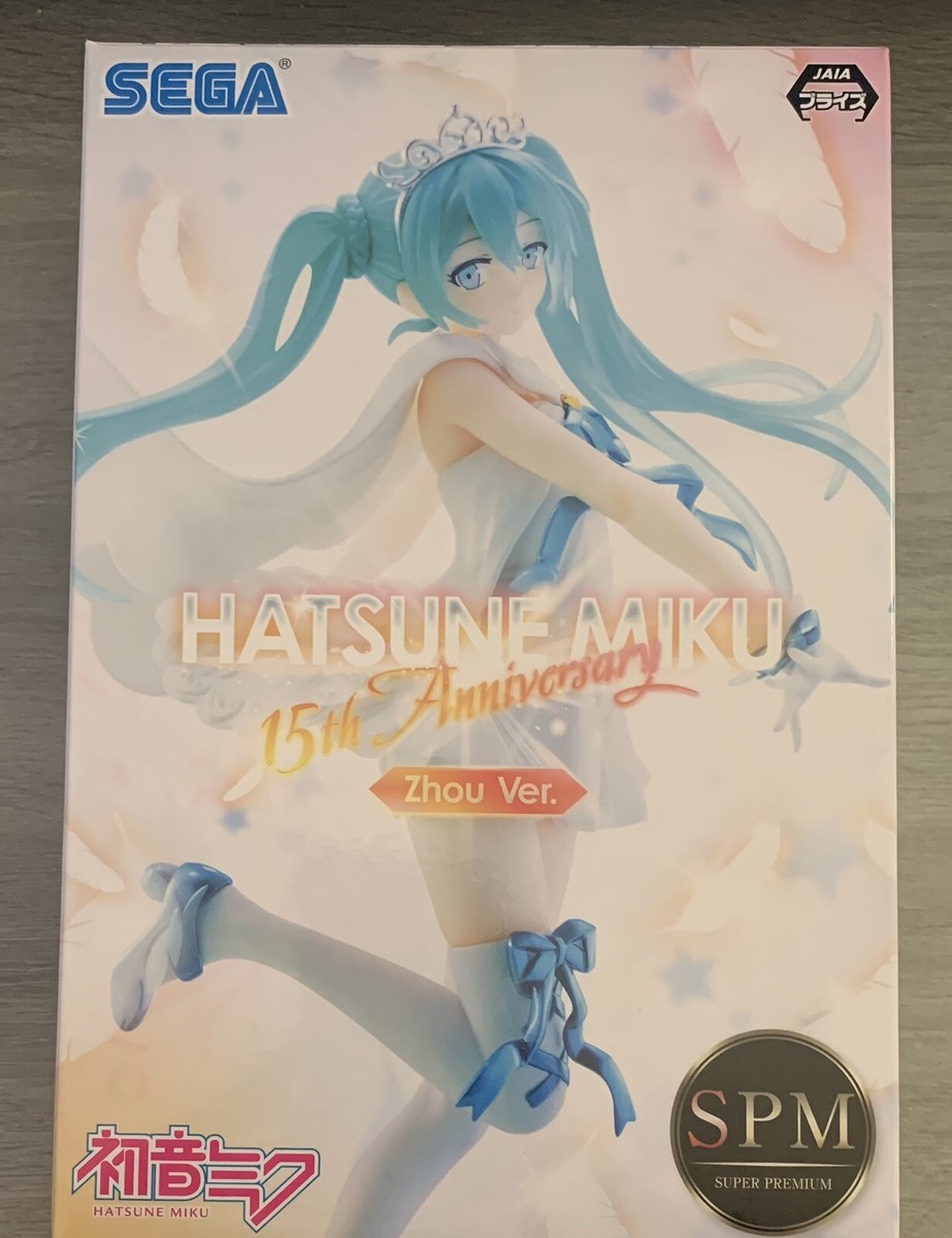【新品未開封】初音ミク 15th Anniversary Ver. Amazon.com: SEGA - Hatsune Miku Series - SPM Statue