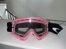 OAKLEY XS O-FRAME MX YOUTH GOGGLES PINK  W/ CLEAR LENS OO7030-31 703031