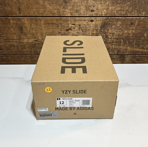 EMPTY BOX Yeezy SLIDE Shoe Box Sz 12 Adidas Pure/Pure/Pure | eBay
