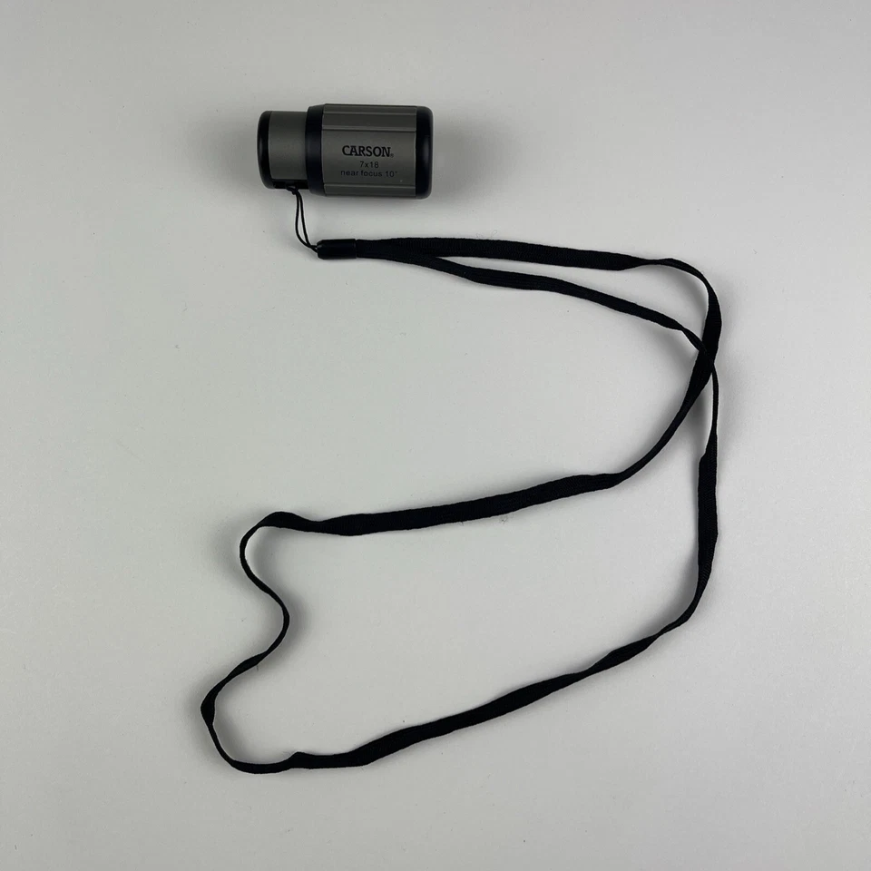 Carson Optical-Close-Up 7x18MM Tactical Monocular w/ Lanyard 10” Near Focus - Image 3 of 4