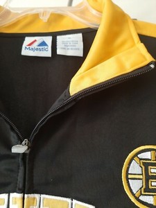 bruins track jacket