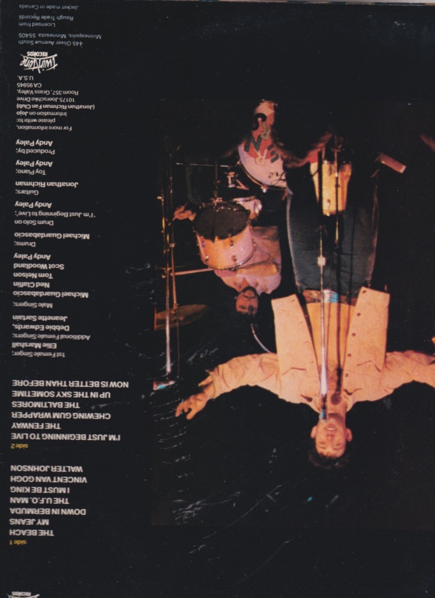 Jonathan richman and the modern lovers rockin' and romance