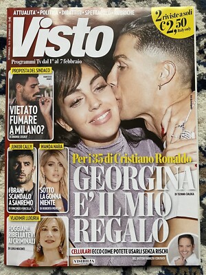 Visum 2020 6,Cristiano Ronaldo & Georgina,Wanda Nara,Vladimir Luxuria,Junior Cal