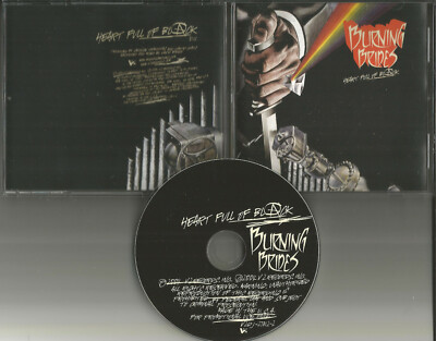 #ad BURNING BRIDES Heart full of Black PROMO Radio DJ CD single 2004 USA MINT $14.99