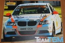 2014 Team TGM BMW 328i ST signed IMSA CTSC Hero Card GIOVANIS MURRY