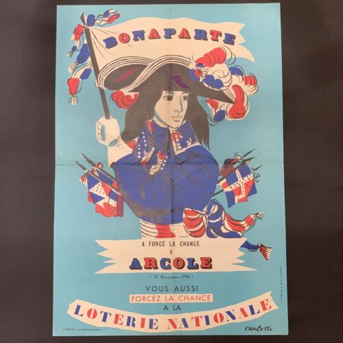 Original French "Loterie Nationale" lithographic poster, from 1960. - Picture 1 of 6