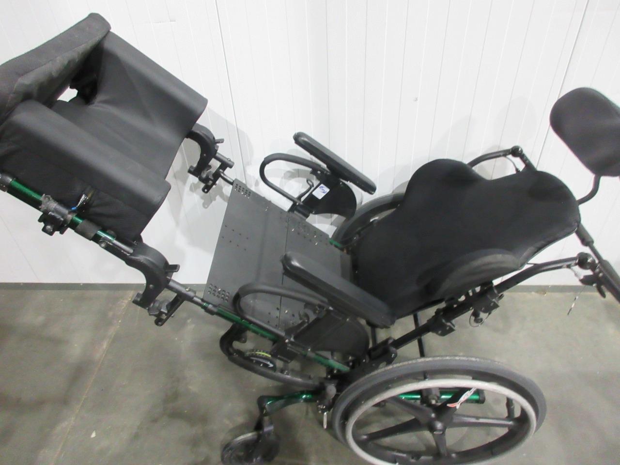 QUICKIE IRIS TILTINSPACE WHEELCHAIR ADJUSTABLE W/ JAY J3 BACK & XCORE
