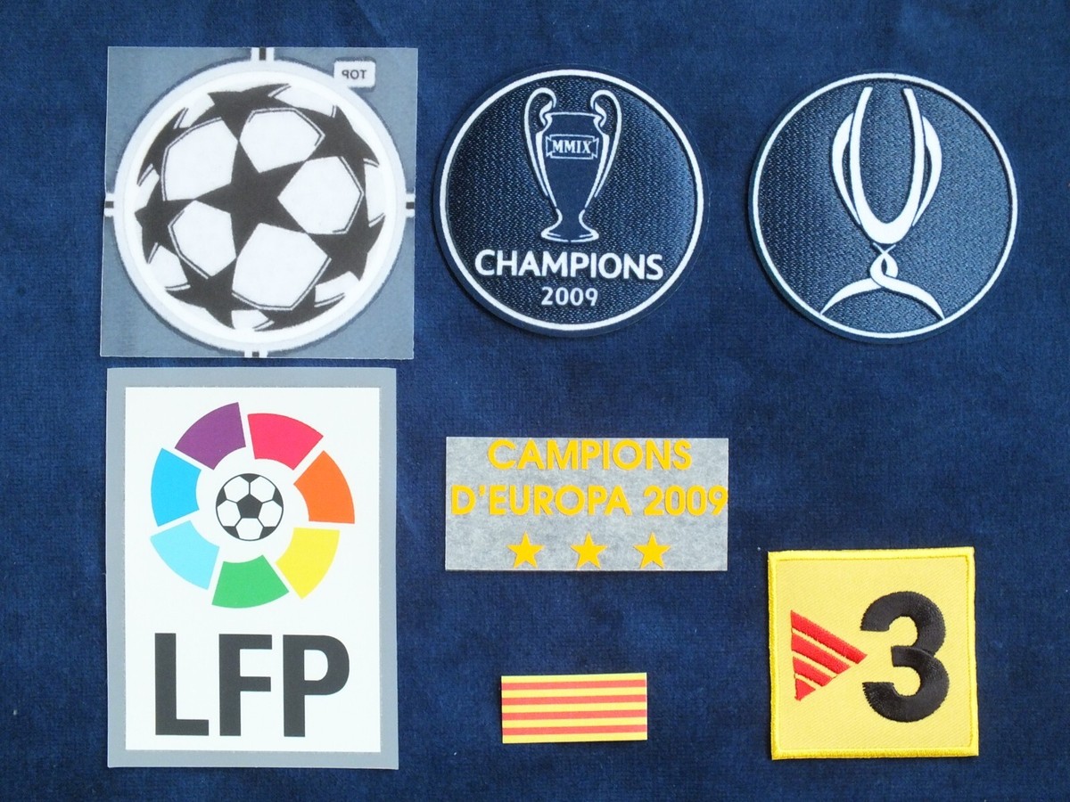 Lextra 2008-09 Barcelona La Liga Champions League & Super Cup