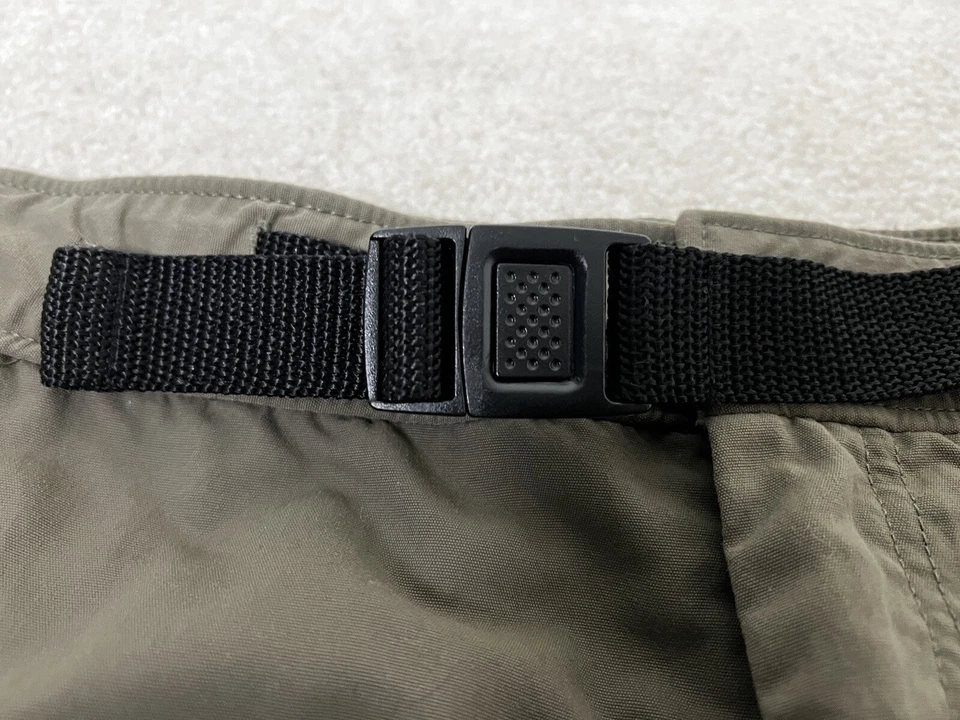 Pantalones Cortos Quest Para Hombre Extra Grandes Marrón Bolsillos de Carga Nylon Cinturón Senderista Utilidad Foto 3 de 4