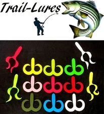 TRAIL-LURES Fishing Trailers Action Frogs 7 1/2", 9 Colors
