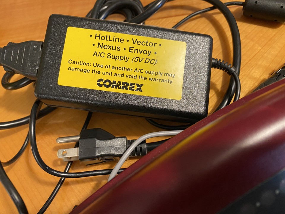 Comrex Vector portable POTS codec, plus power supply, power cable, and ...