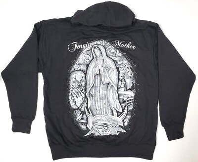 Forgive Me Mother Hooded Sweatshirt Blessed Pray For Us Pullover Hoodie New