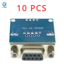 10 PCS MAX3232 RS232 To TTL Serial Port Module Converter Board for Arduino