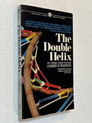 The Double Helix by James D Watson (Feb 1969 Mentor Paperback)