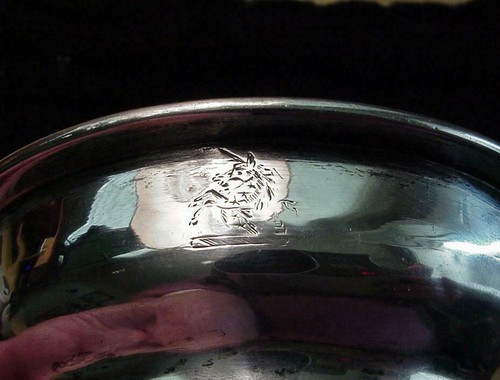 1805 STERLINGSILBER WEIN TRICHTER NUR SIEB JOHN EMES LONDON WAPPEN - Bild 7 von 8