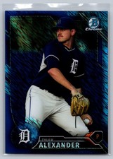 2016 Bowman Chrome #BCP235 Tyler Alexander Prospects Blue Shimmer *TI