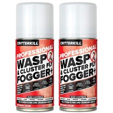 CritterKill Wasp Fly Killer Loft One Click Smoke Fogger Wasp Nest Fogger 150ml