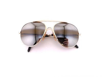*Vintage* Julbo Spectron Sunglasses, FIRST 31 6 28 Gold, Metal, France