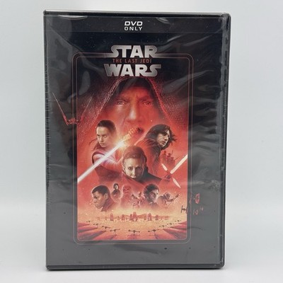 STAR WARS Episode VIII: The Last Jedi DVD (2017) - New Sealed - Free Shipping
