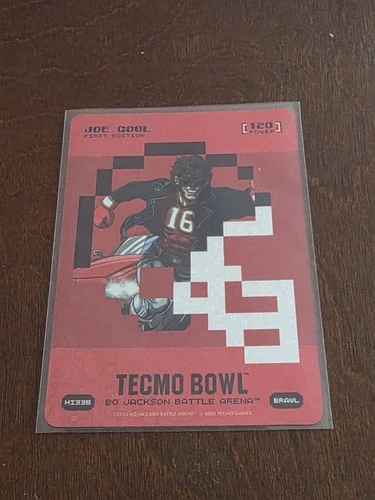 2026 Bo Jackson Battle Arena / Tecmo Bowl / Joe Cool / Helmet Icon / Brawl