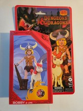 Dungeons  Dragons Cartoon Classics Bobby  Uni Action Figures 2-Pack 6-Inch NEW