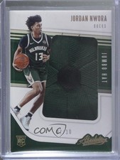 2020 Panini Absolute Memorabilia Jumbo Hat Button 7/10 Jordan Nwora #JH-JNW v9t