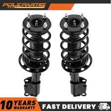 Pair Front Complete Struts w/Coil Spring Assy For Ford Taurus SE SEL 2013-2019