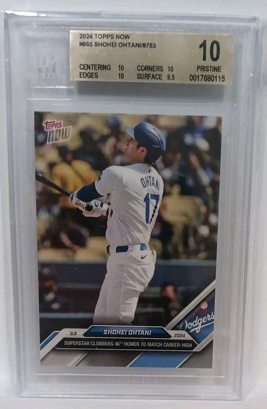 Shohei Ohtani Beckett Grading Services (BGS) Baseball Sports
