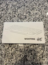 Wooting 80HE ANSI Ghost PCR ARM Gaming Keyboa...