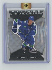 2025-26 Upper Deck Black Diamond Diamond Gallery Quinn Hughes #DG-QH Vancouver