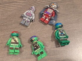 Lego Shredder Leo Donatello TMNT Teenage Mutant Ninja Turtle Minifigures Raph
