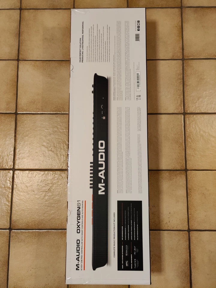 M-Audio Oxygen 61 MKV USB Midi Keyboard Controller Audio Tastatur Tasten Maudio - Bild 4 von 4