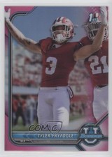 2021-22 Bowman U Chrome Prospects Pink Refractor Ty Fryfogle Tyler #22 0nr3