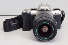 Asahi Pentax MZ-5 35mm SLR Camera w Quantaray 28-80mm 1:3.5-5.6, AS-IS Untested