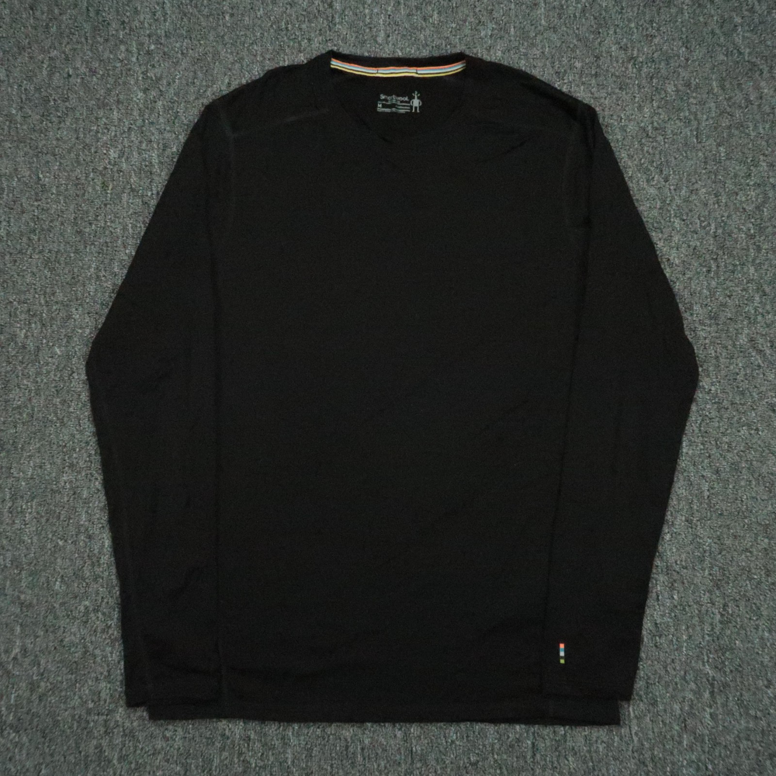 Smartwool Pullover Men Medium Black Classic All S… - image 1