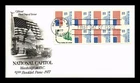 US COVER FLAG OVER CAPITOL BOOKLET PANE FIRST DAY ISSUE ARTCRAFT