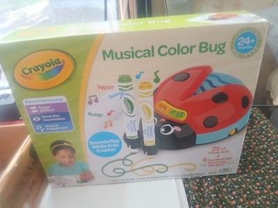 Crayola Musical Color Bug Drawing and Coloring Arts & Crafts Kit - NEW IN BOX