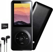 128GB MP3 Player with Bluetooth - Portable Music Player for Kids - with Built-in