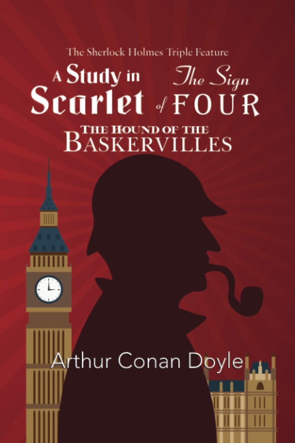 The Sherlock Holmes Triple Feature - A Study in Scarlet, The Sign of Four, and The Hound of the Baskervilles - Image 2