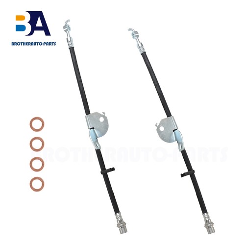 2x Brake Hydraulic Hose Front LH & RH Fit for Ford F-150 2012 2013 2014 US
