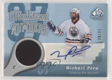 2005 SP Game Used Edition Significant Numbers 29/37 Michael Peca #SN-MP Auto 0c3