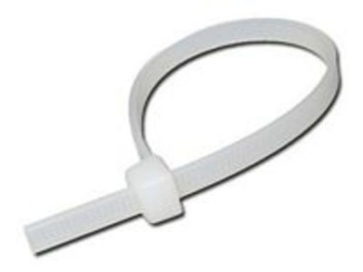 Merriway BH05802 Fascette Stringicavo In Nylon Bianche - 3,6 X 150 Mm, Set Da 100 Pezzi