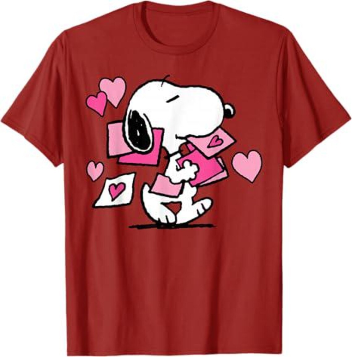 Peanuts Snoopy Valentine’s Day T-Shirt – Cute Unisex Graphic Tee