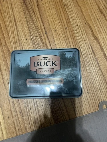 Buck Knives Collector's Edition Pocket Knives Tin