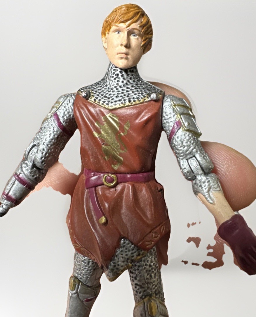 Mix Figure Lot 3 Chronicles Of Narnia Prince Caspian King Miraz For Parts Repair