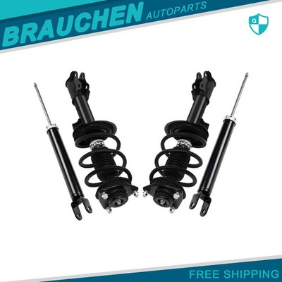4PCS Front Quick Complete Struts & Rear Shock Absorbers For Hyundai Sonata 2011